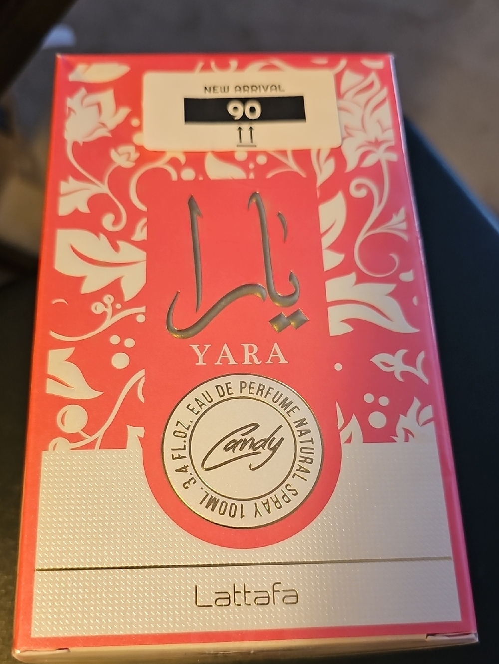 Lattafa Yara Eau de Parfum Spray 100 ml / 3.4 fl oz Candy Scent